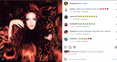 Após confusão com jogador Jorginho, torcedores do Flamengo criticam Chappell Roan no perfil da cantora 